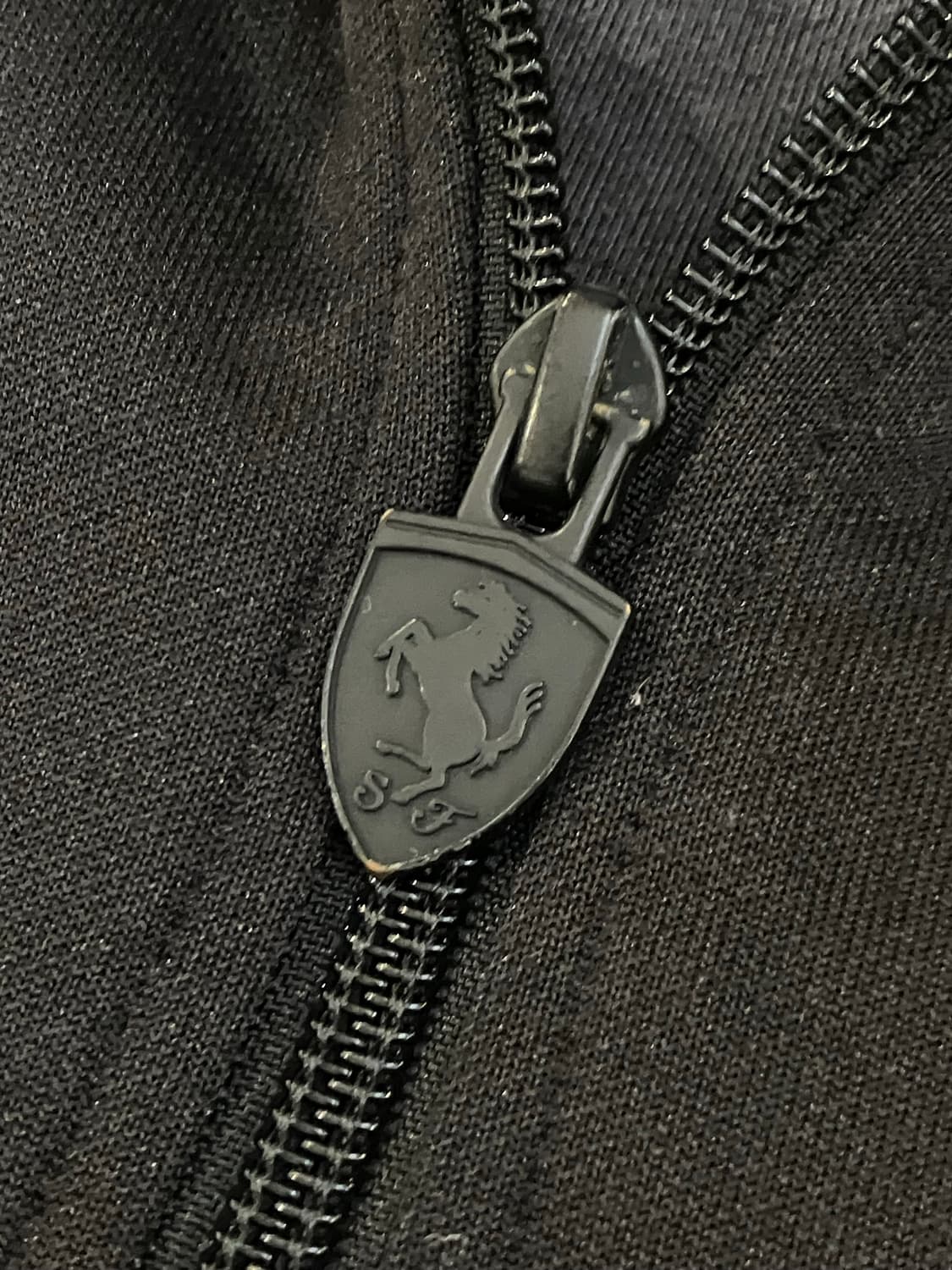 F1 푸마 X 페라리 삼선 져지 블랙 상품이미지4