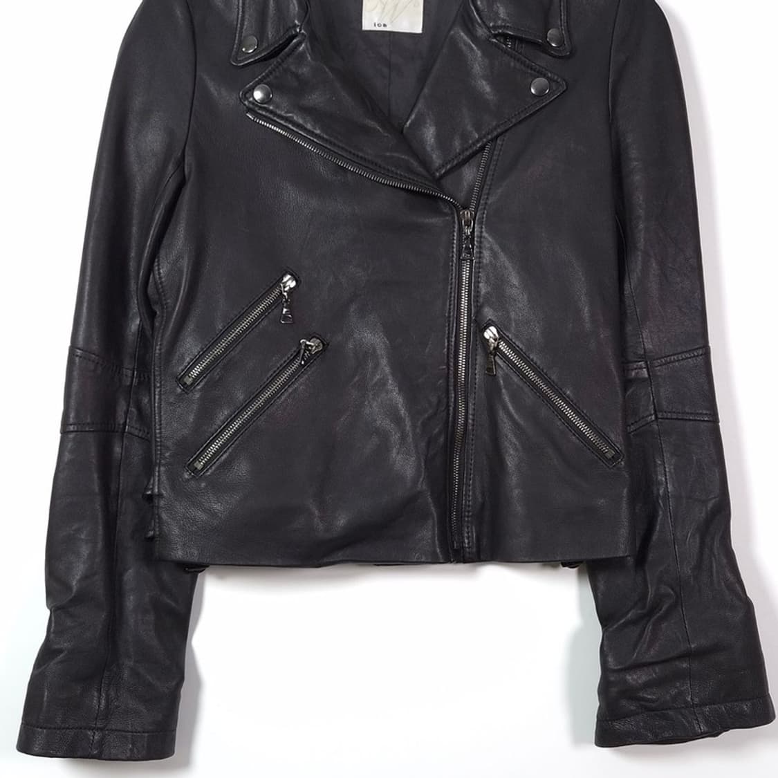 iCB 온워드 카시야마 리얼 램스킨 더블 라이더 자켓 상품이미지4