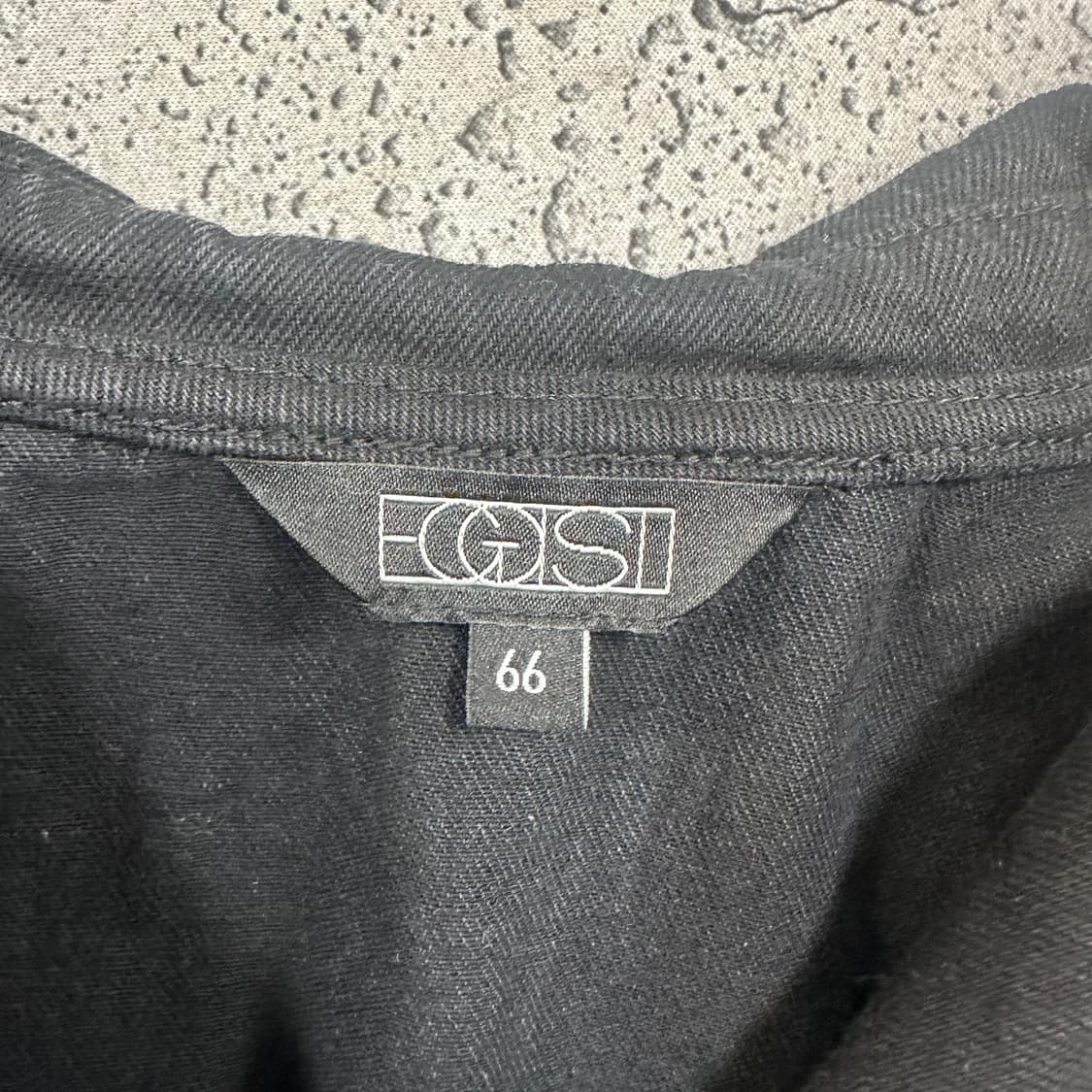 ✨ (바배) 에고이스트 흑청 데님 드롭 크롭 자켓 66 상품이미지4