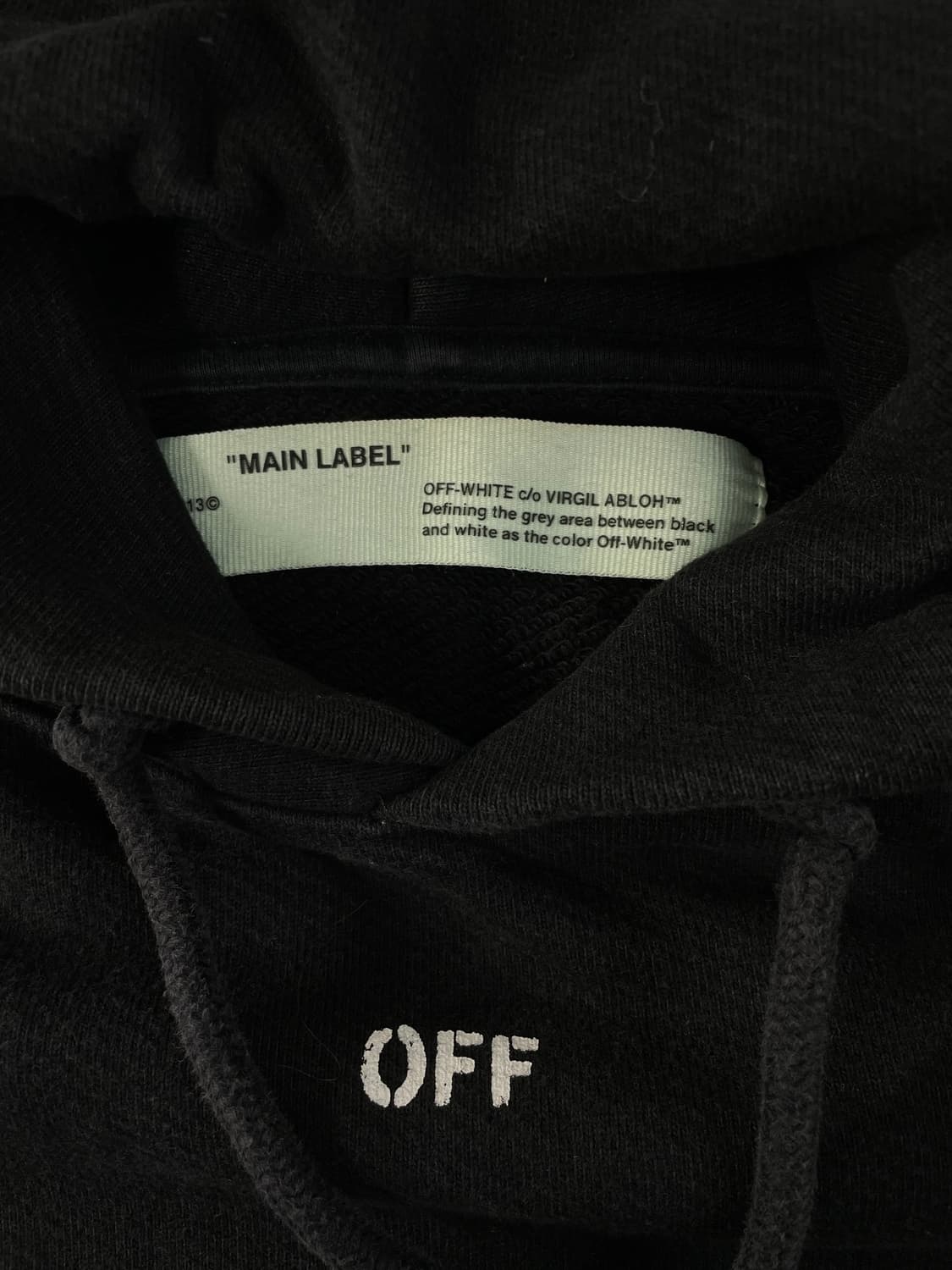 [M] 오프화이트 디아그 스컬 프린팅 후드 상품이미지8