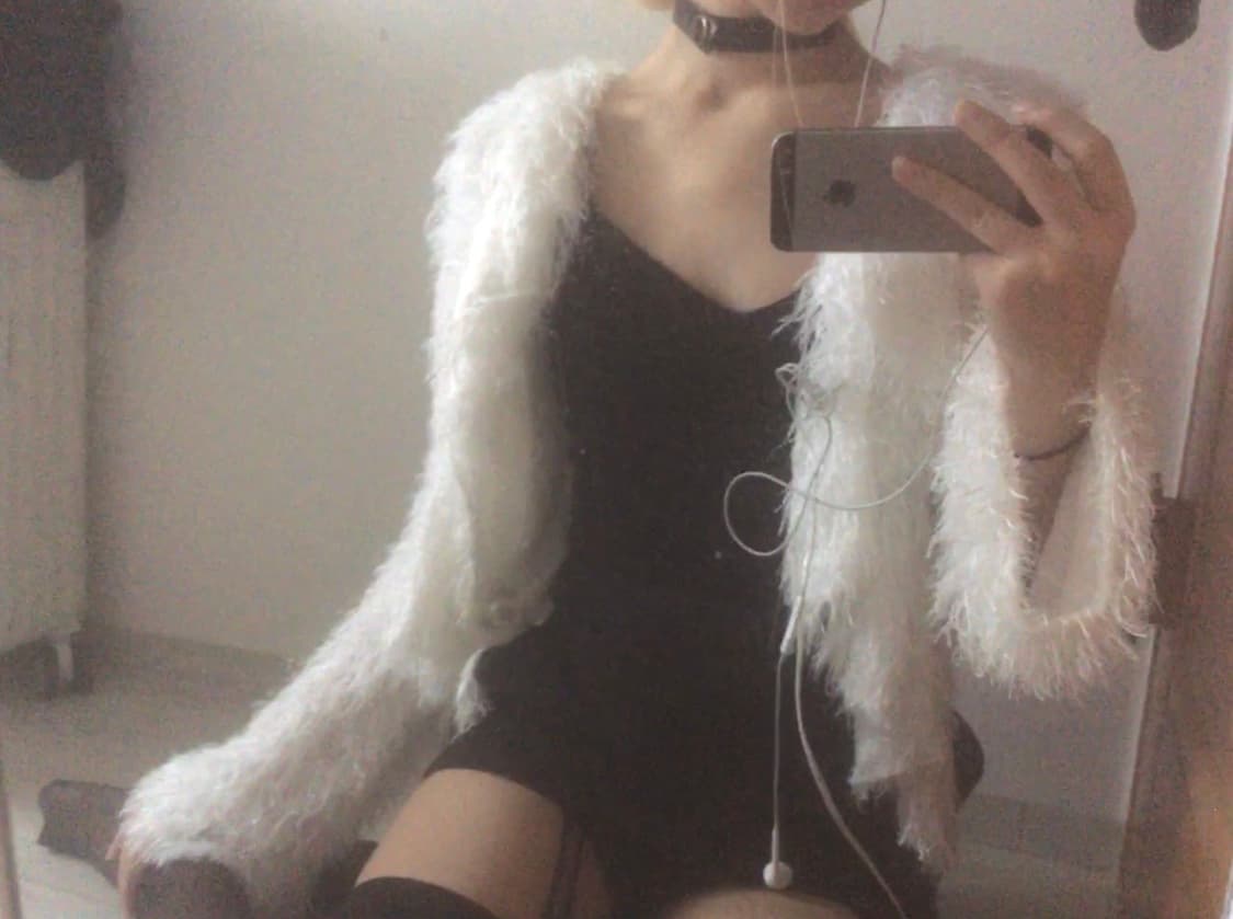 fur cardigan 상품이미지1