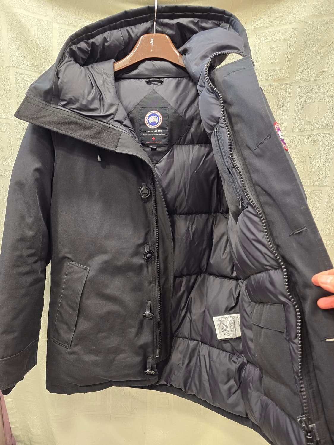 캐나다구스 샤토 패딩 블랙 XL (105) 상품이미지6