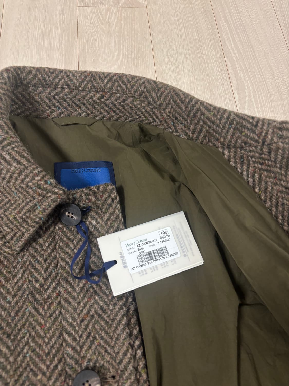 FFC x DOCUMENT 헨리코튼 X 도큐먼트 발마칸 코트 상품이미지7