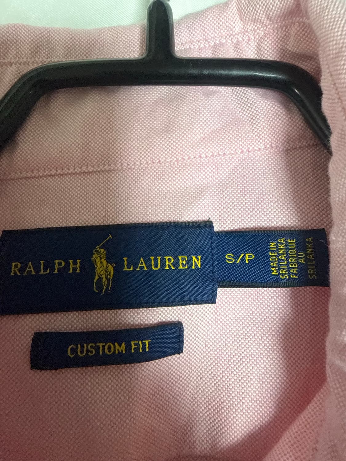 폴로 랄프로렌 핑크 셔츠 S 상품이미지3