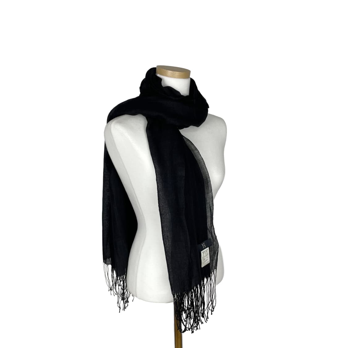 요지 야마모토 와이즈 실크 머플러  상품이미지2