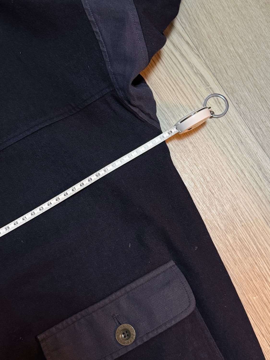 90‘s 이탈리아 해군 울 워크셔츠 상품이미지7