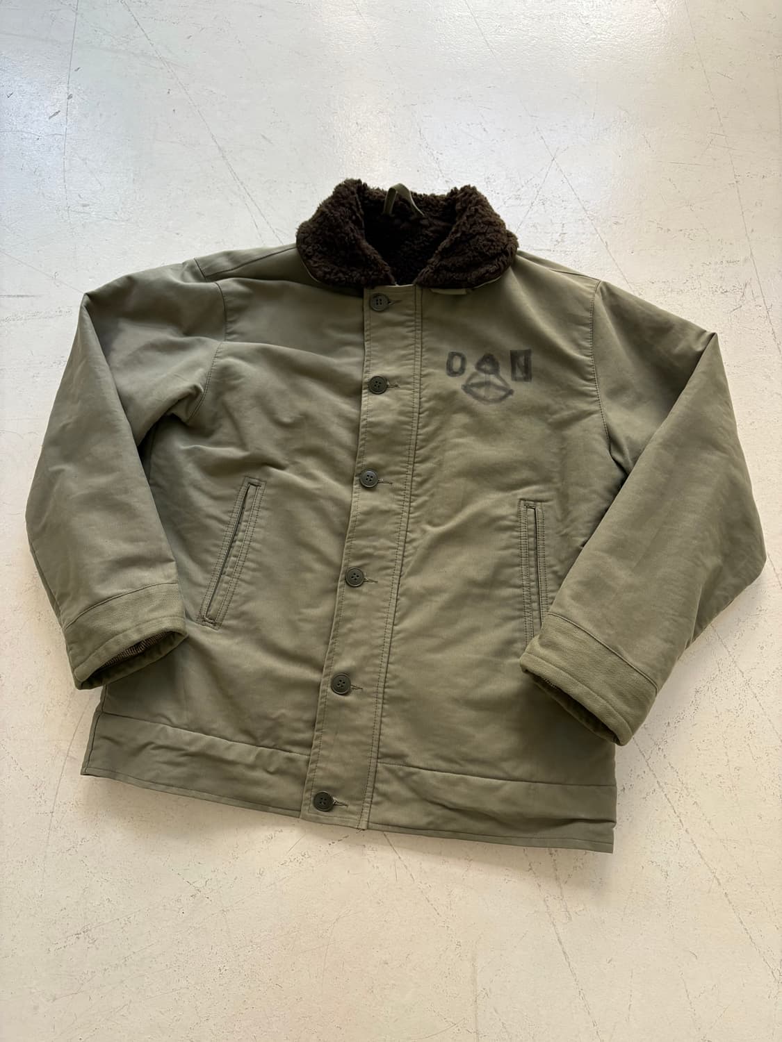 70‘s French Navy Deck Jacket. 상품이미지2