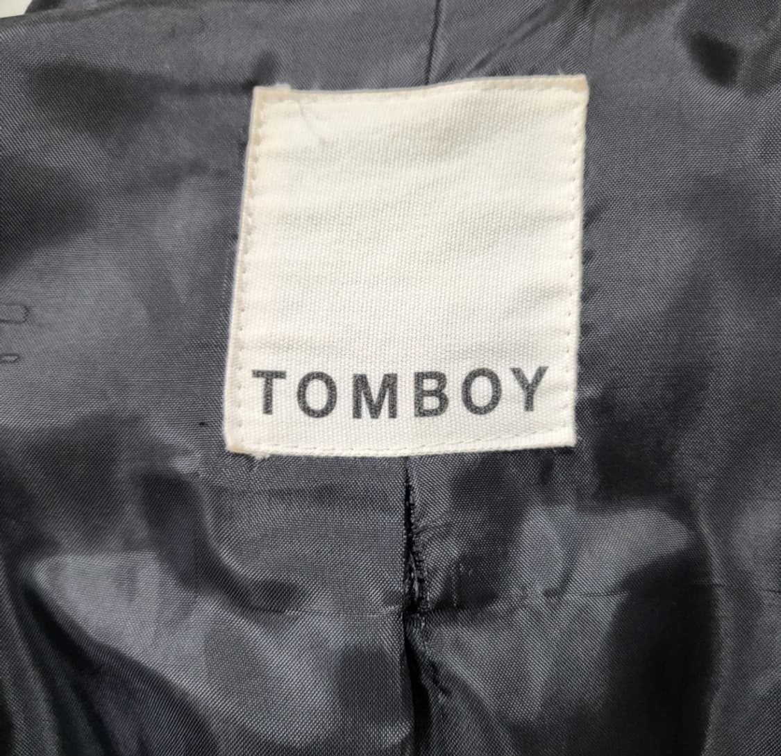 톰보이 블랙 더블 롱코트 ~66 상품이미지6