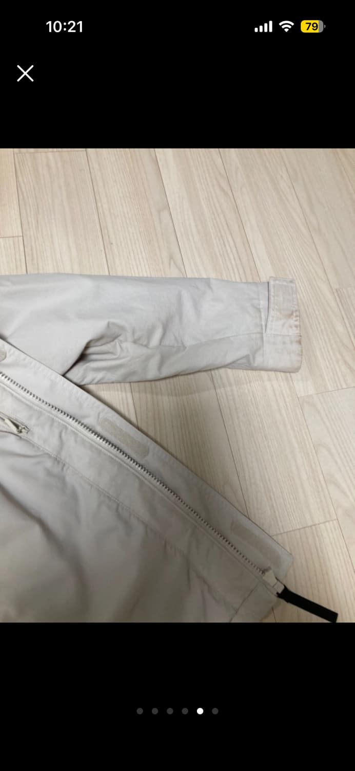 노스페이스 바람막이 아이보리 색상 S/90 상품이미지5