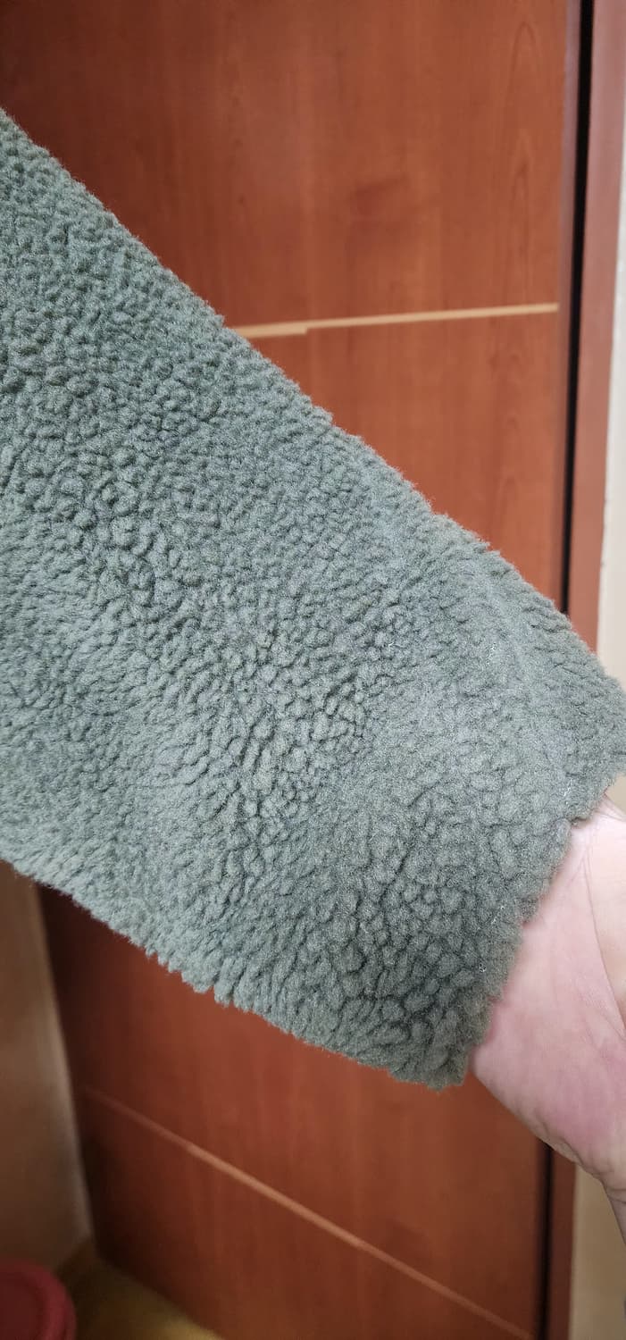 남성 뽀글이 오버핏 양털 자켓 덤블풀오버 점퍼코트2xl새상품 가격인하 상품이미지7