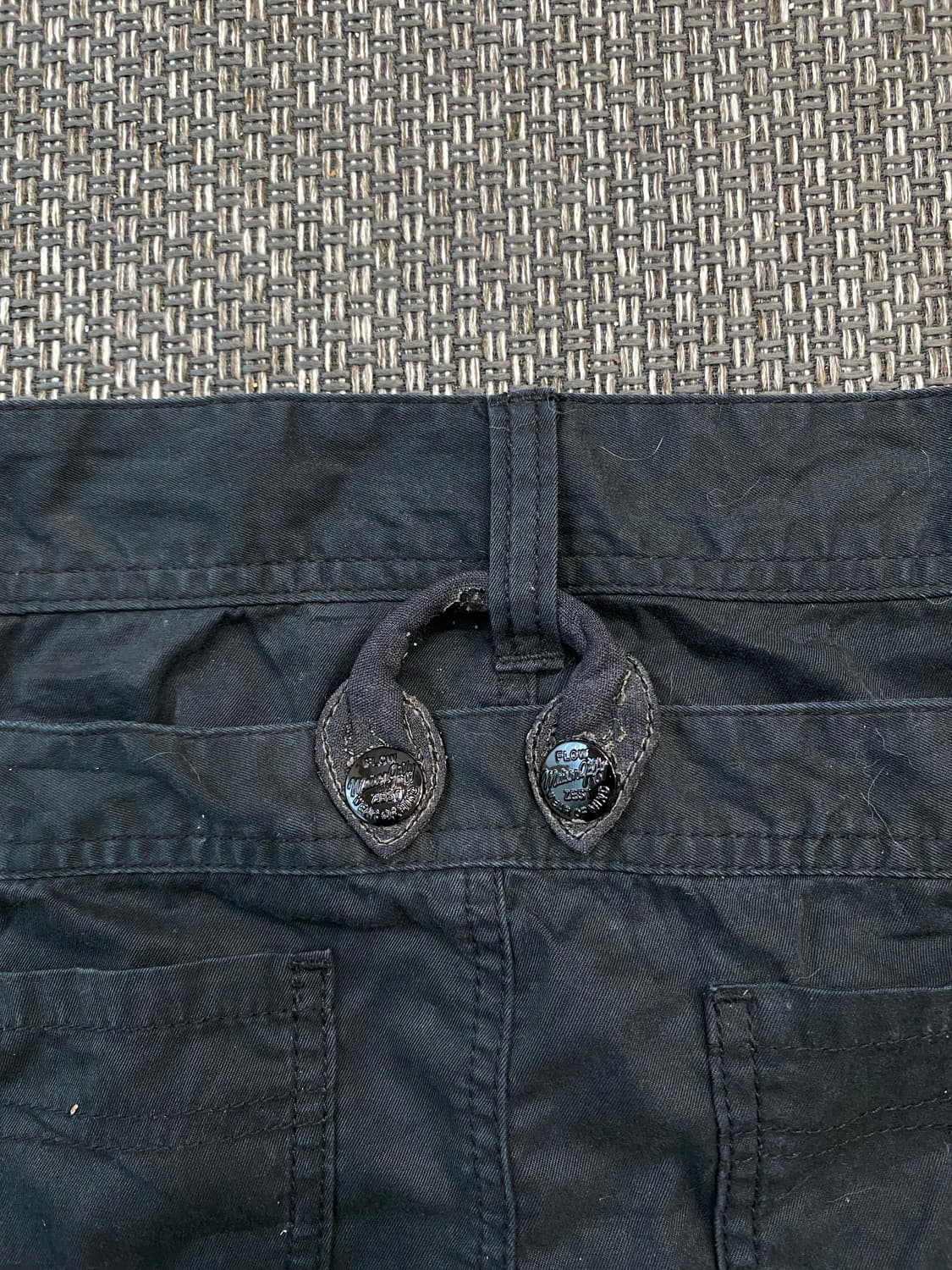 00’s Black Zip Detail Short Skirts 상품이미지7