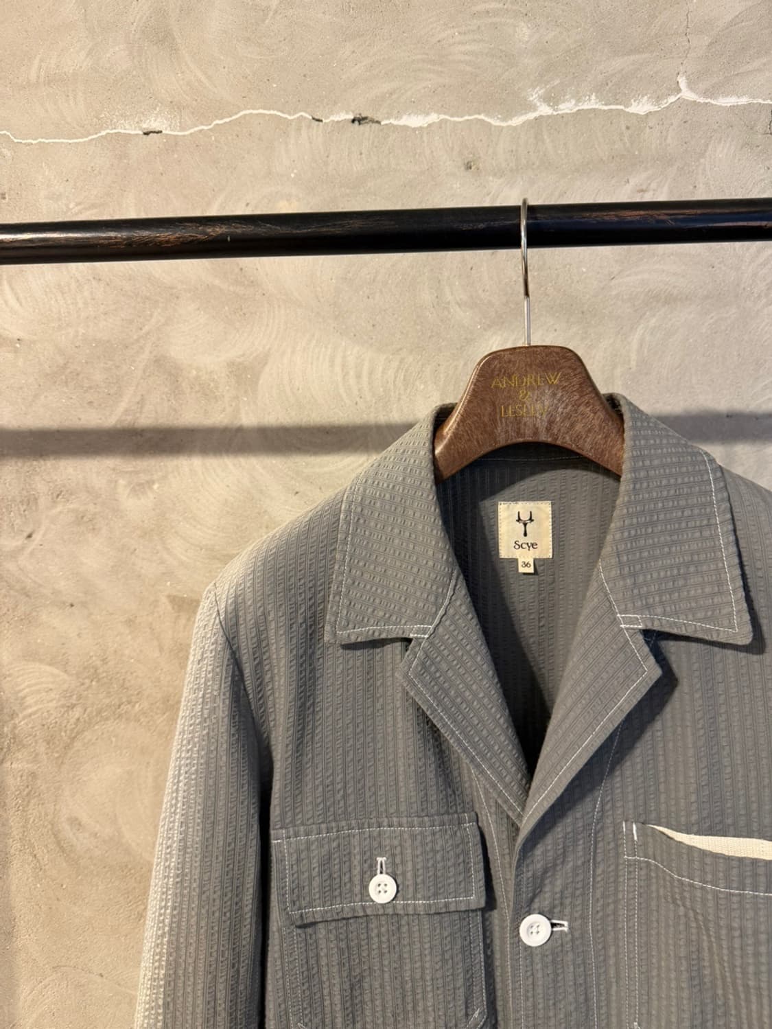 SCYE 사이 시어서커 자켓 100 상품이미지2