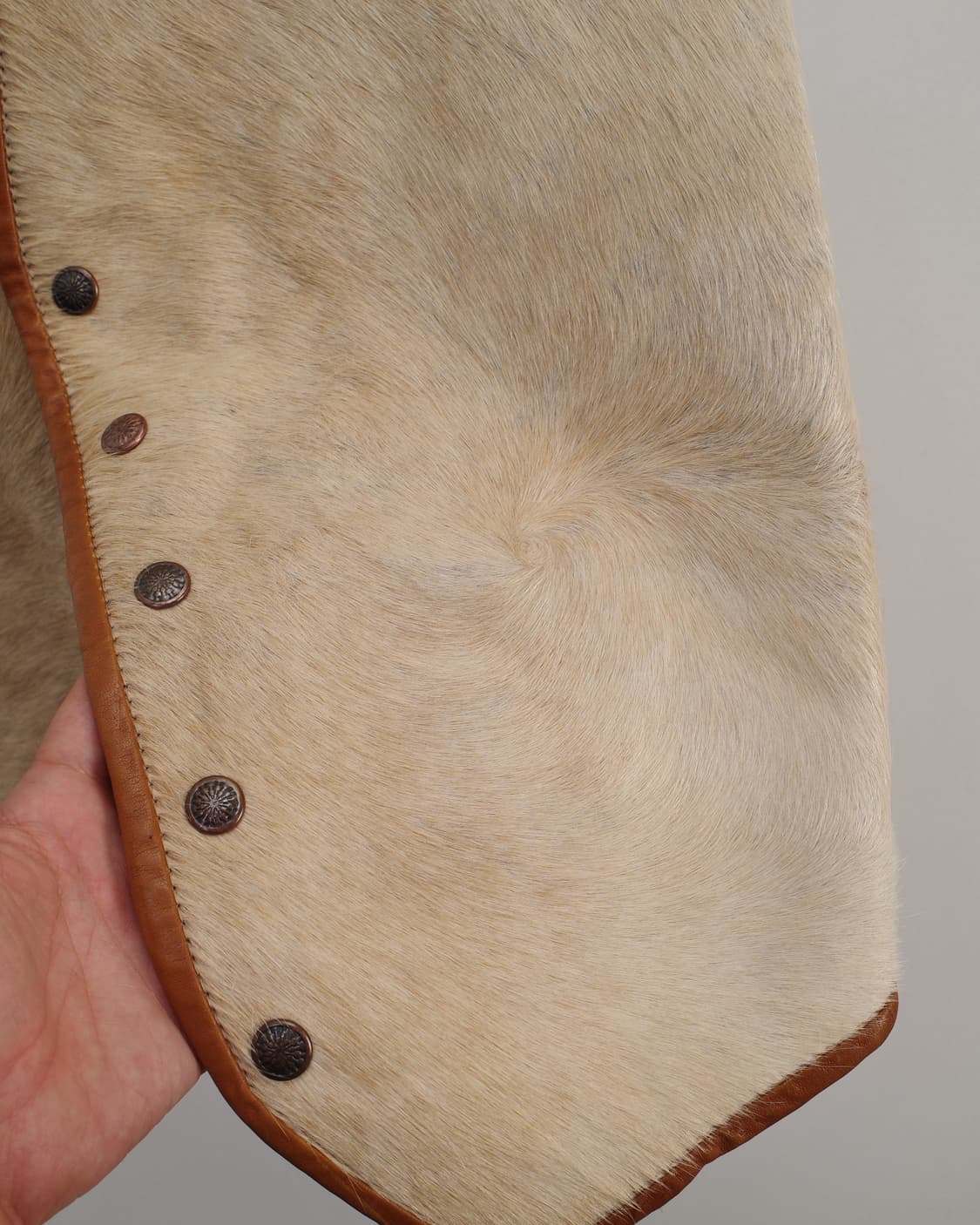 western leather vest 상품이미지5