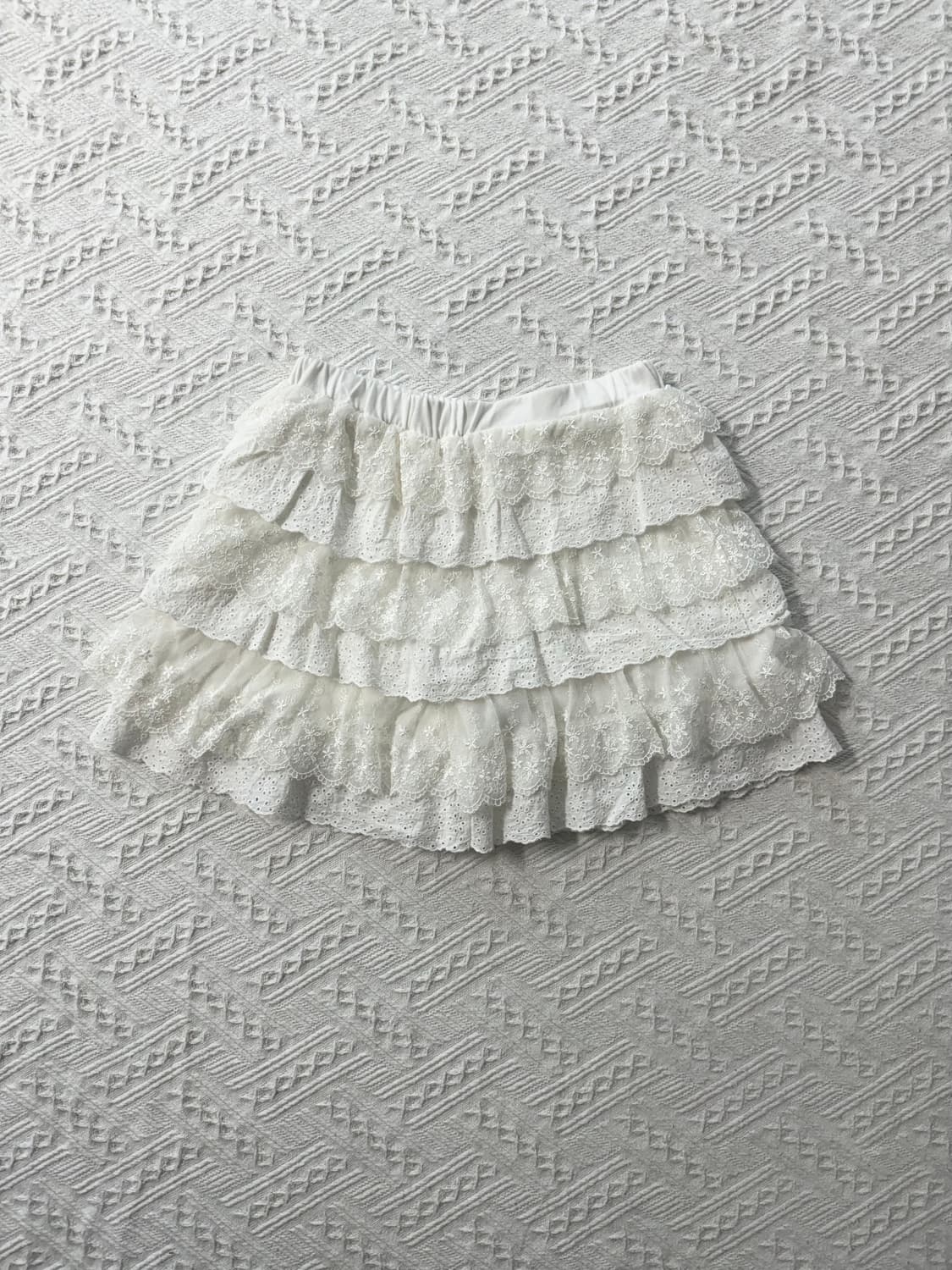 레이스 프릴 큐롯 팬츠 상품이미지7