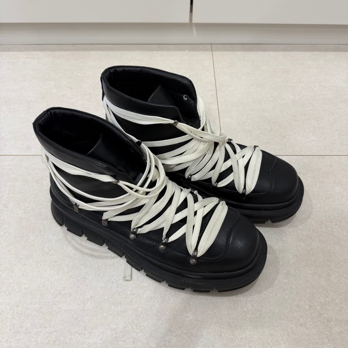 릭오웬스 스타일 부츠 상품이미지1