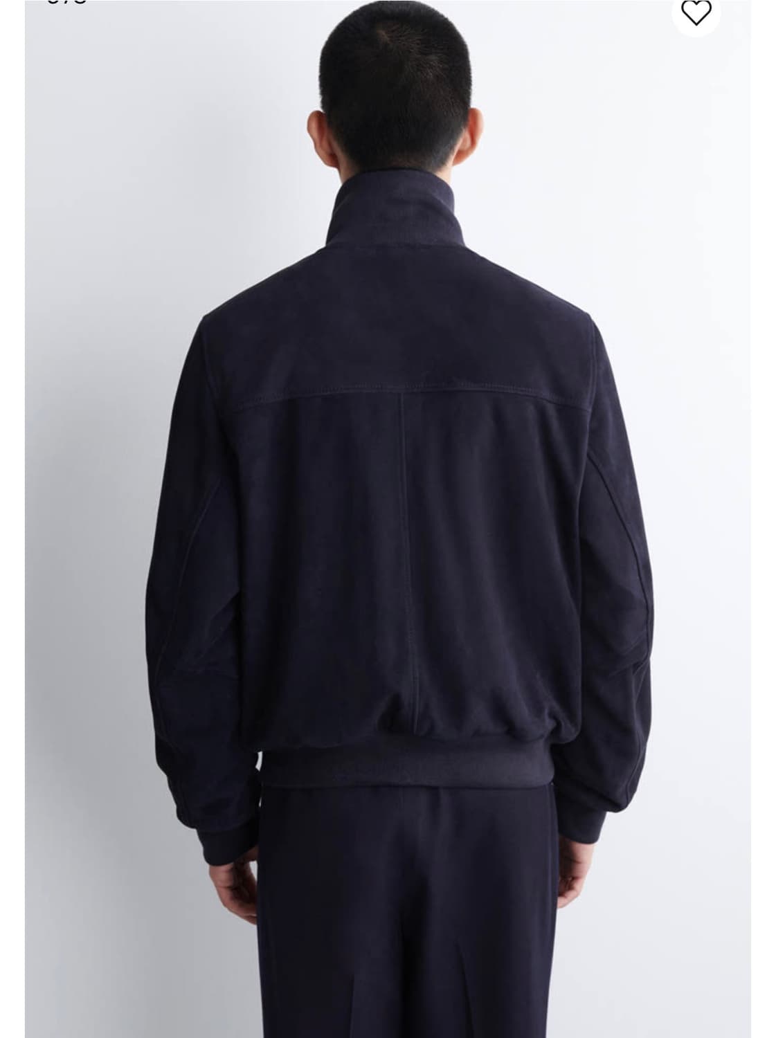 (내일까지만판매/새제품/-30만원할인) COS 스웨이드 플라이트 자켓 상품이미지4