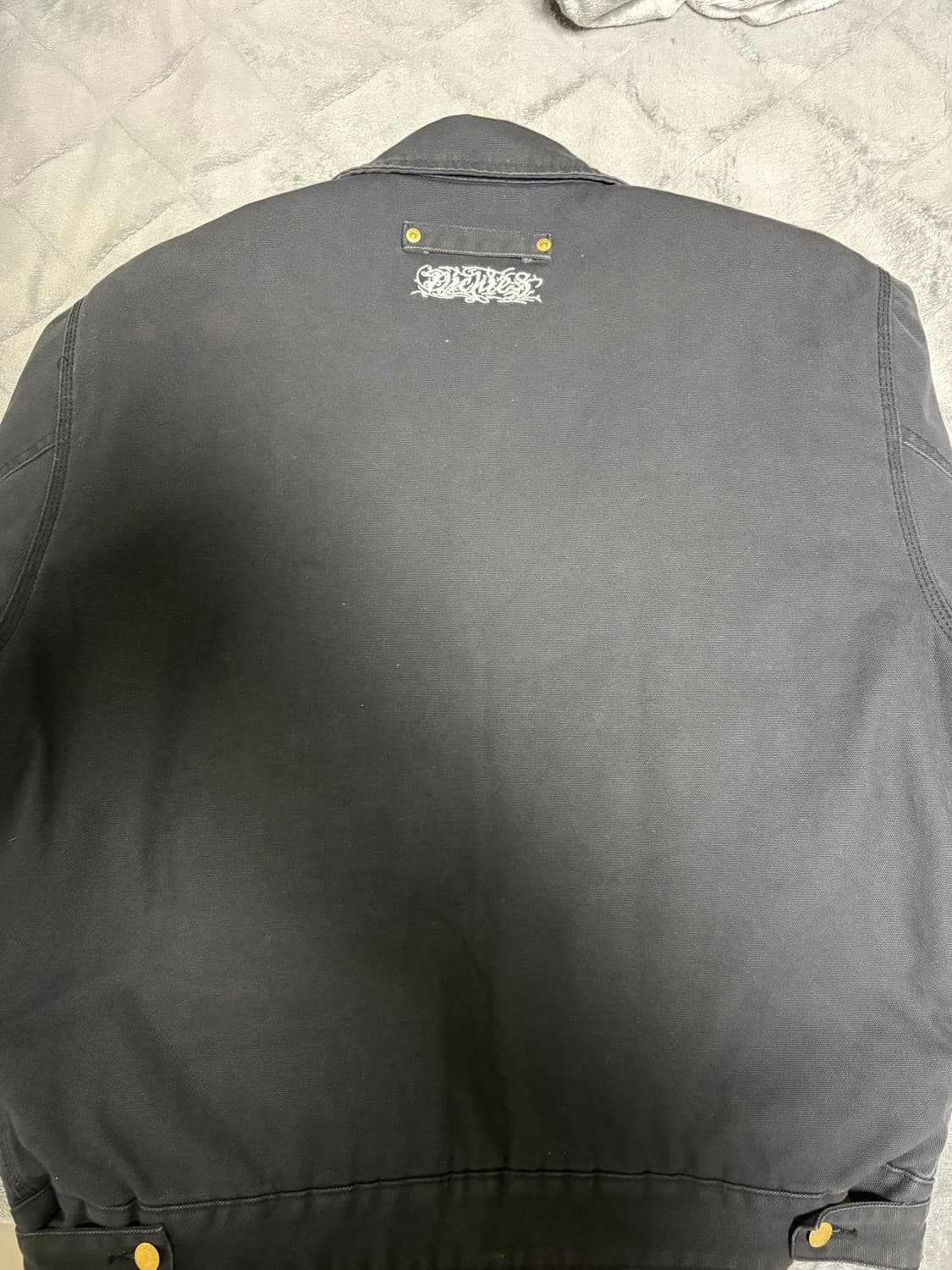 슈프림 x 디키즈 후드 워크 자켓 블랙 - 24FW 상품이미지4