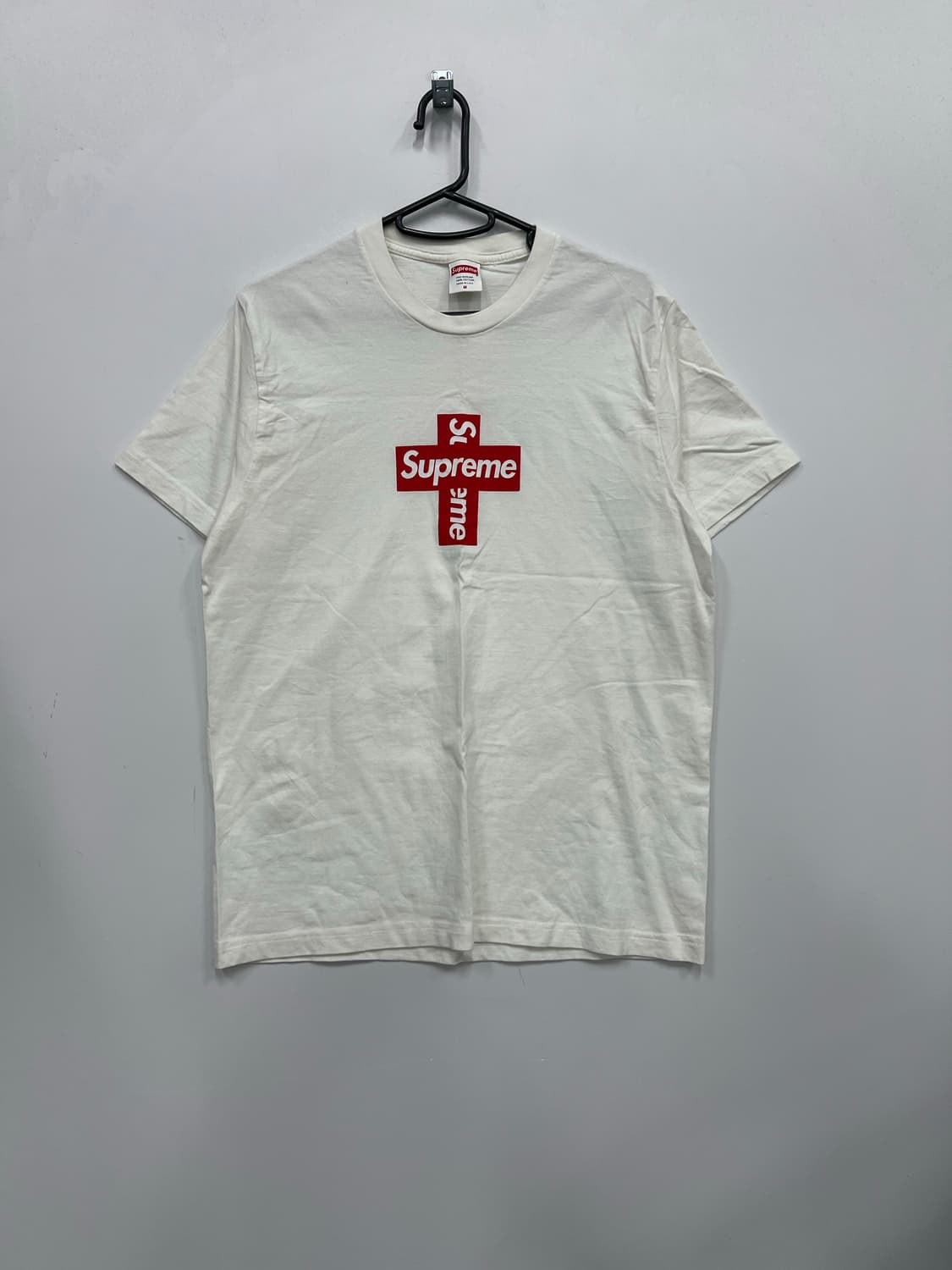 슈프림 흰색 반팔티 상품이미지1