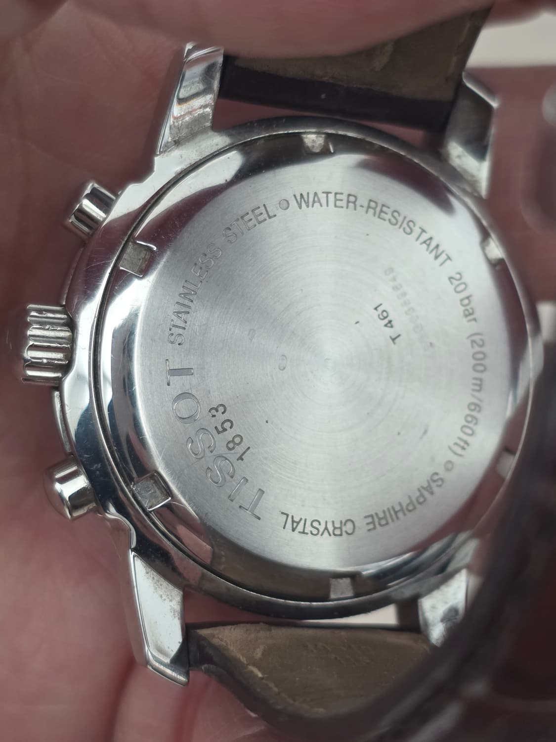 티쏘 (TISSOT) PRC200 T17.1.516.32 브라운 크로노그 상품이미지2