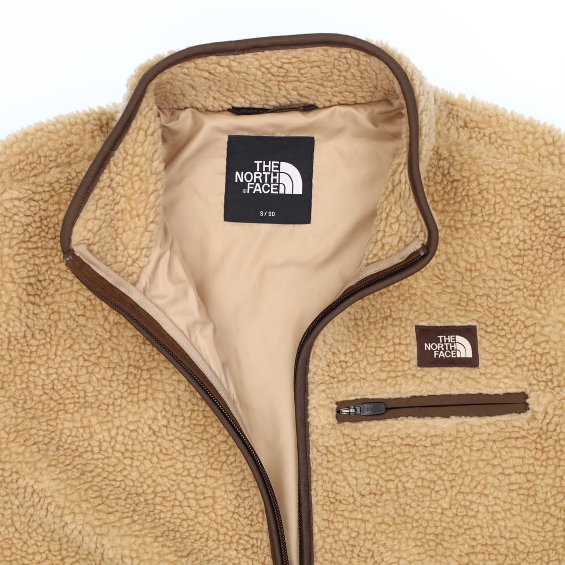 S 노스페이스 플리스 롱 집업 자켓 N7448 상품이미지4