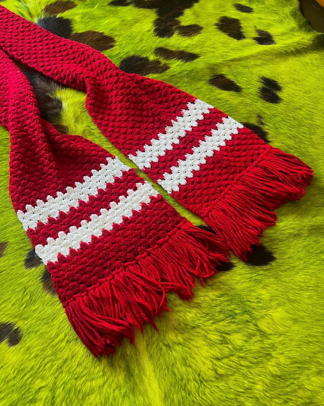JPN Handmade Heavy Knit Long Muffler 상품이미지4