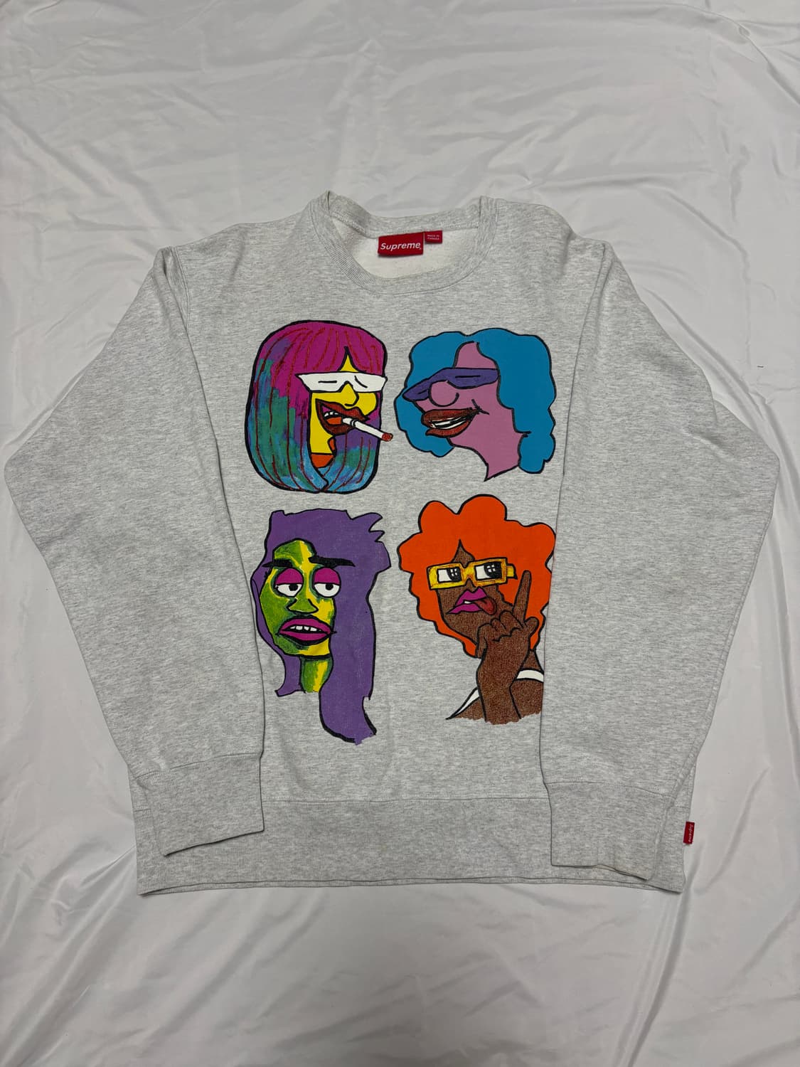 2017 슈프림x마크곤잘레스 곤조헤드 맨투맨 상품이미지1