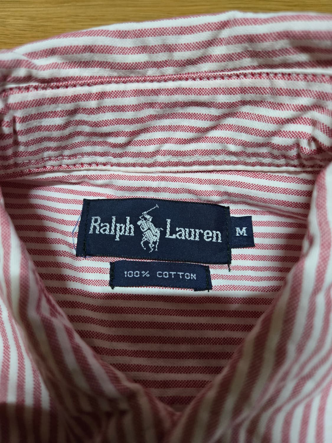 폴로 랄프로렌 옥스포드 스트라이프 멀티포니 반팔 셔츠 상품이미지6
