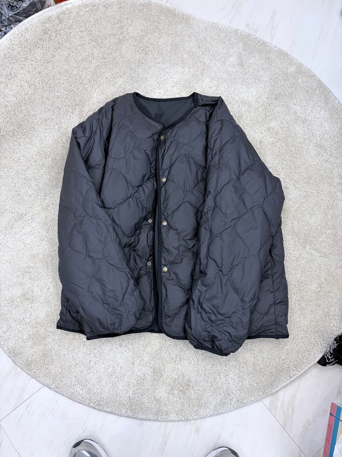 나나미카 리버시블 다운 가디건 XL 상품이미지1