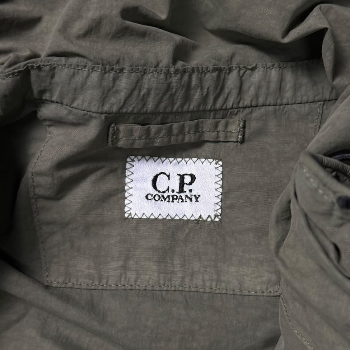 (S) 22ss C.P. company 플랫 나일론 믹스드 오버셔츠 상품이미지7