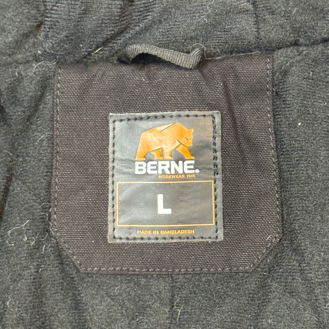 L) BERNE USA 빈티지 워크웨어 액티브 후드집업 자켓 상품이미지7