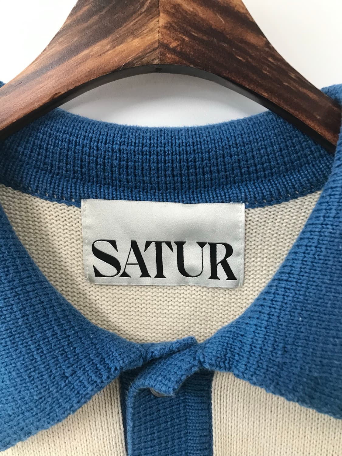 세터 나폴리 소프트 코튼 폴로 니트 상품이미지5