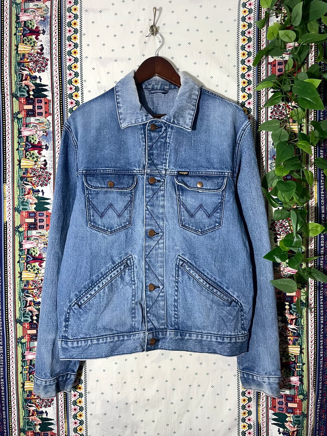 랭글러 124mj 데님 자켓 상품이미지1