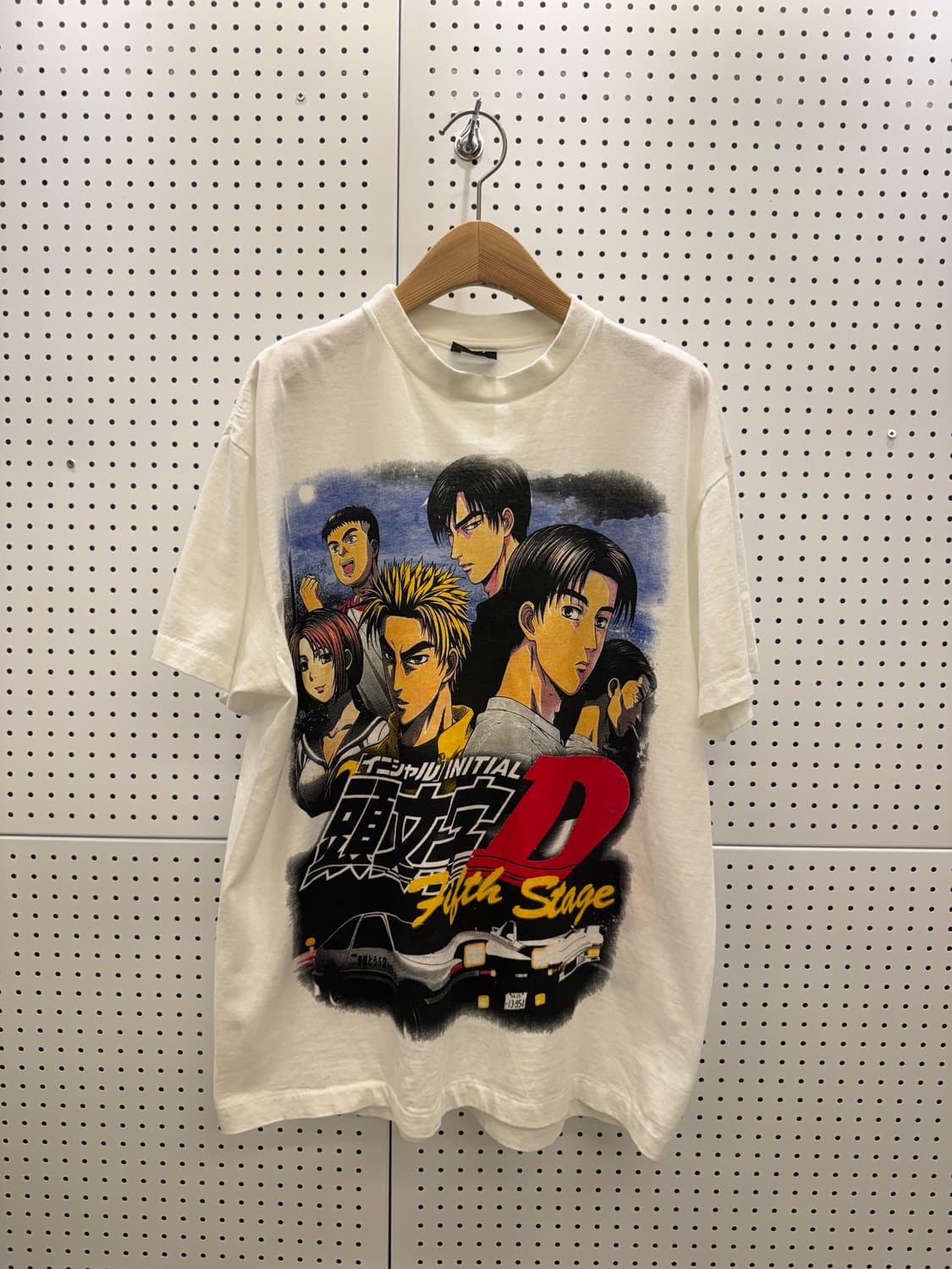 빈티지 이니셜D Fifth Stage 프린팅 반팔 티셔츠 U1597 상품이미지2