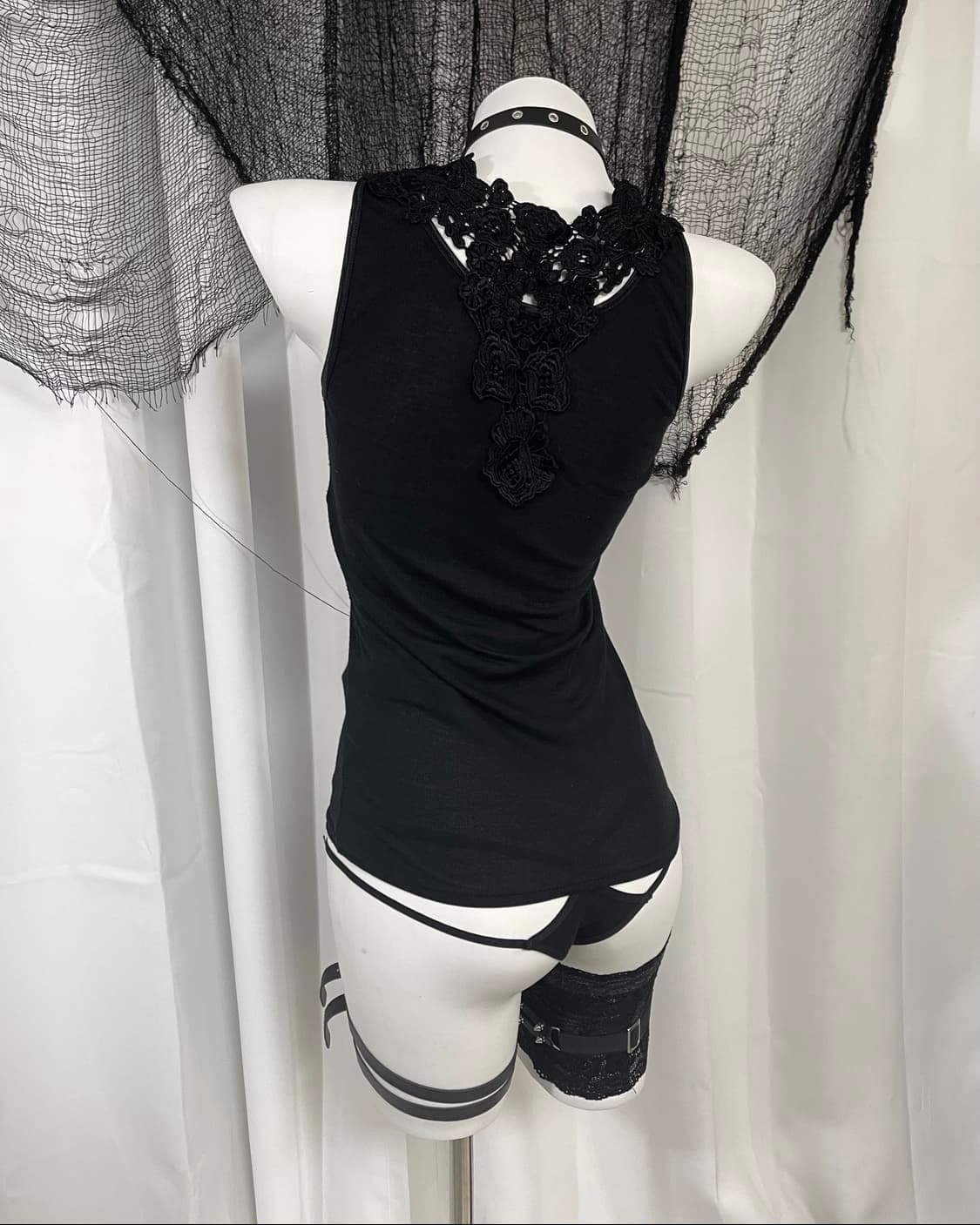 lace sleeveless 상품이미지1