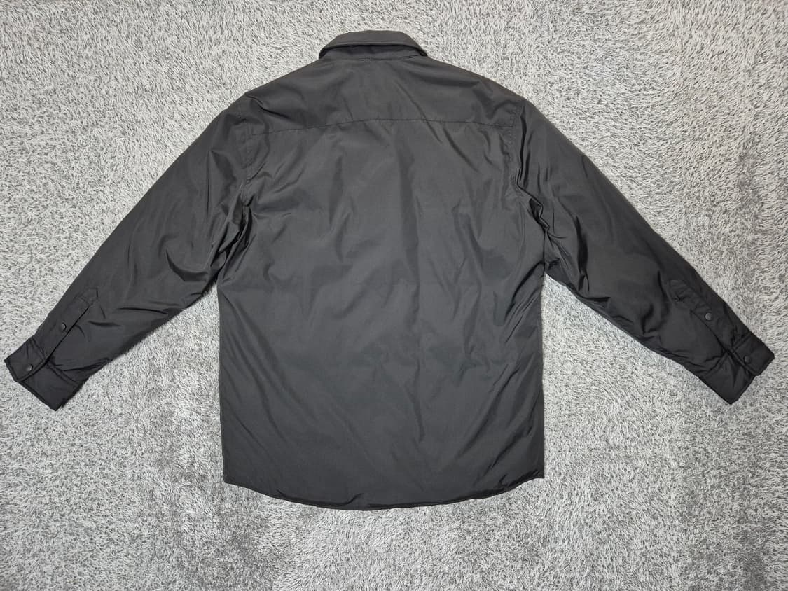 지오다노 남성 오버핏 경량 패딩 셔켓 L 상품이미지3