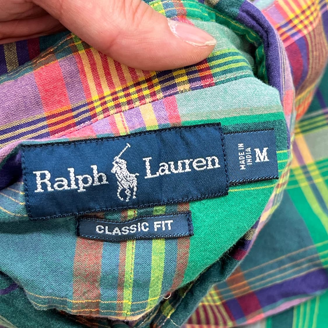 폴로랄프로렌 체크 하프 셔츠 r3460 상품이미지6