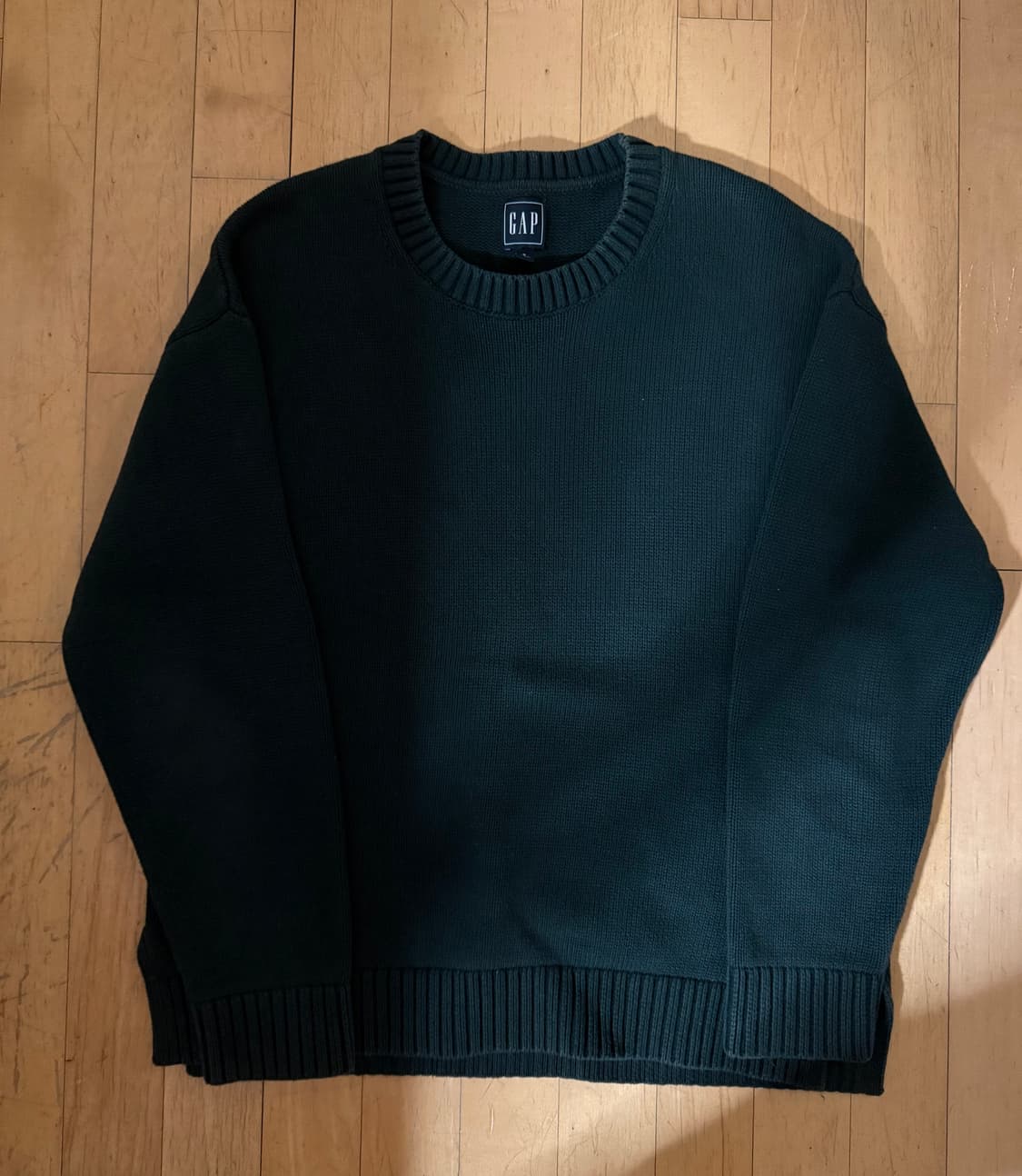 올드 GAP 갭 다크 그린 니트 스웨터 상품이미지1