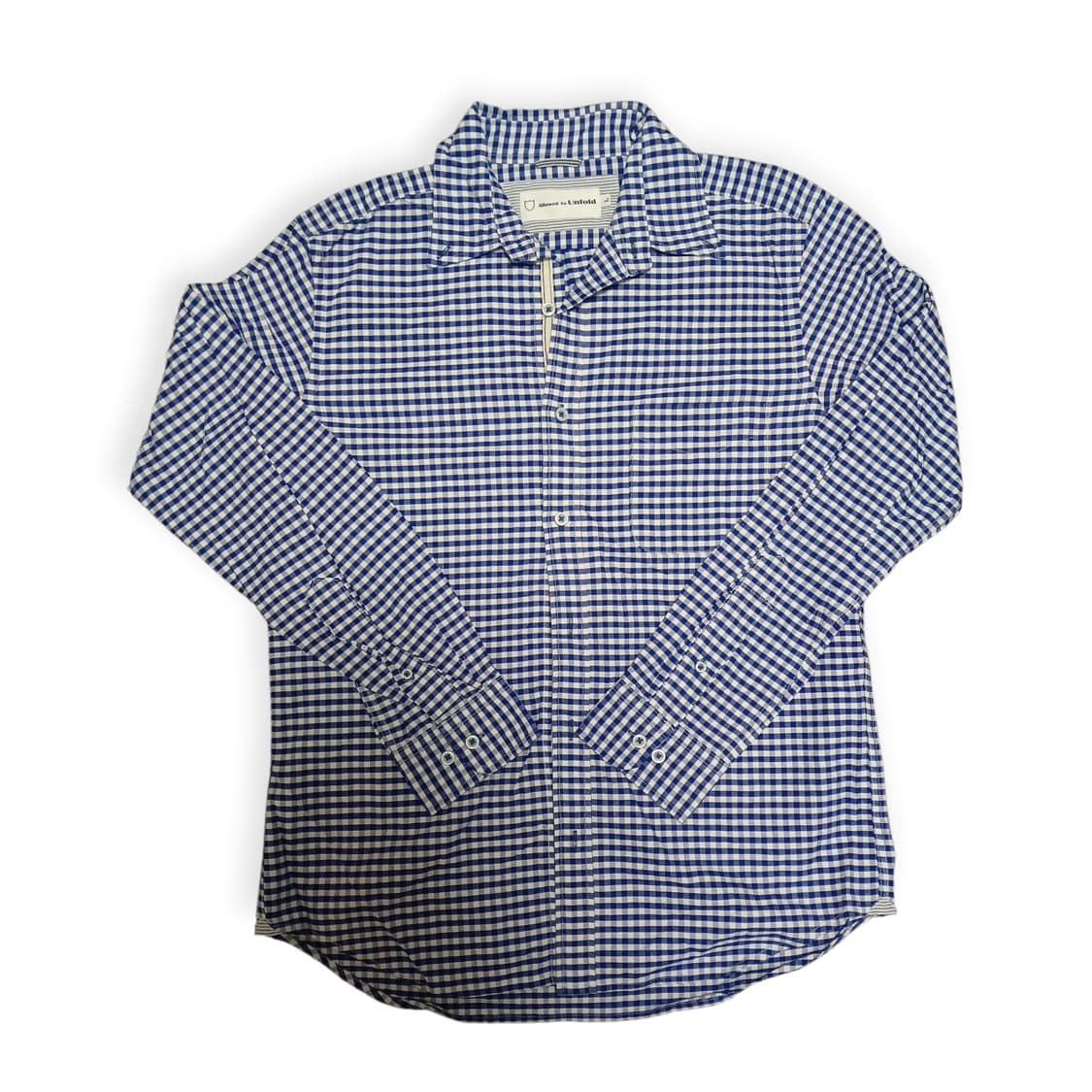 Allowed to unfold 깅엄 옥스포드 셔츠 상품이미지1