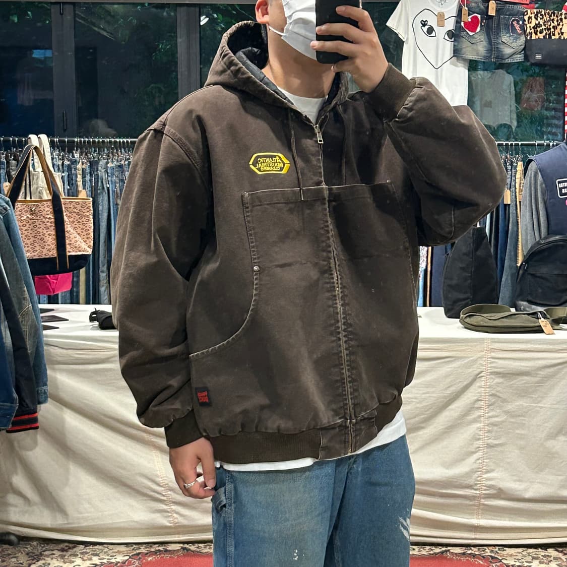 XXL) Tough Duck 터프덕 USA 워크웨어 액티브 후드 자켓 상품이미지10