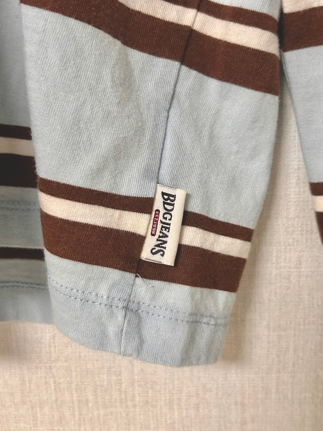 Bdg 핀터레스트 스트라이프 럭비티 상품이미지6