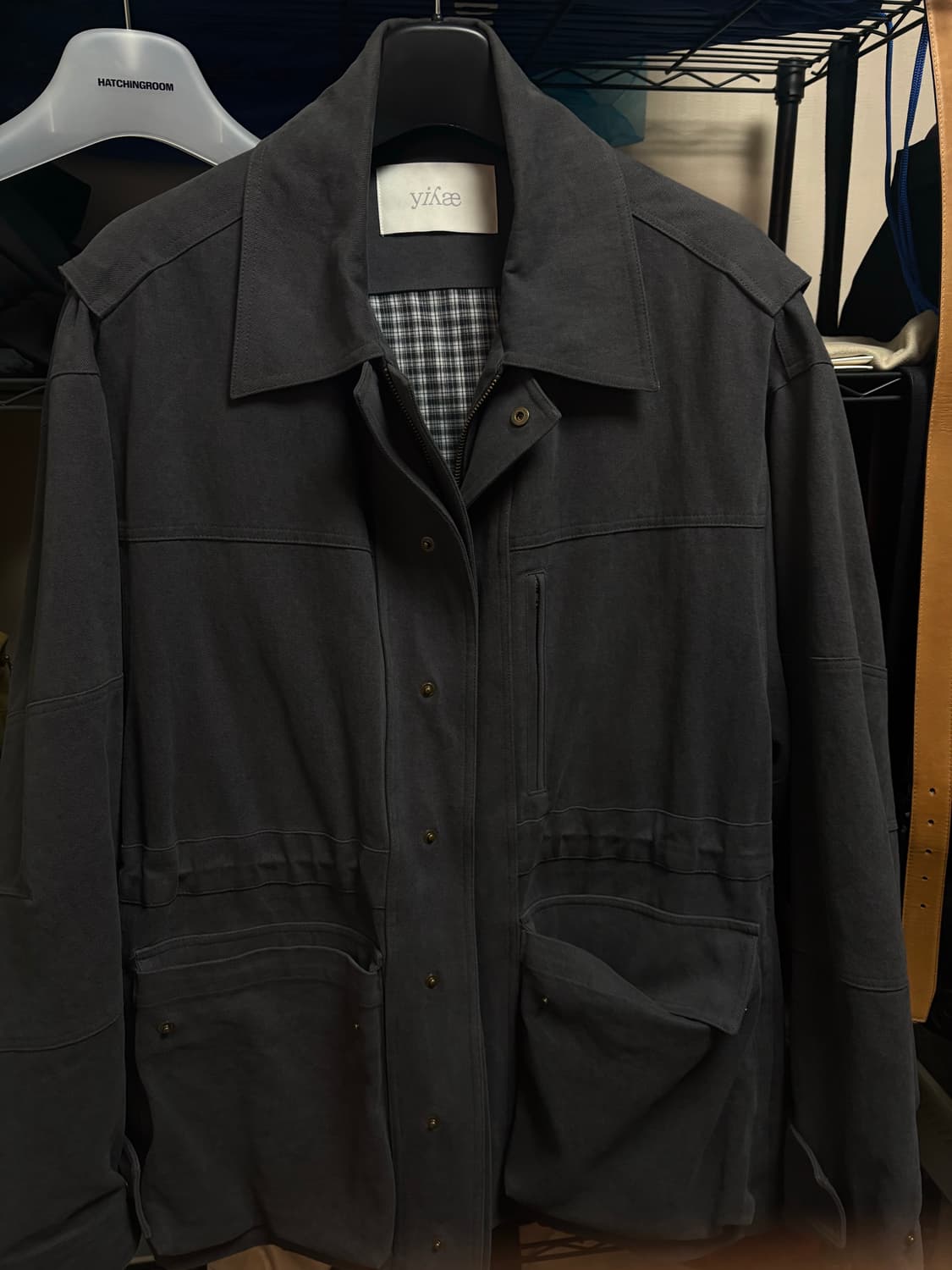 이예 yiyae checked work jacket M사이즈 상품이미지5