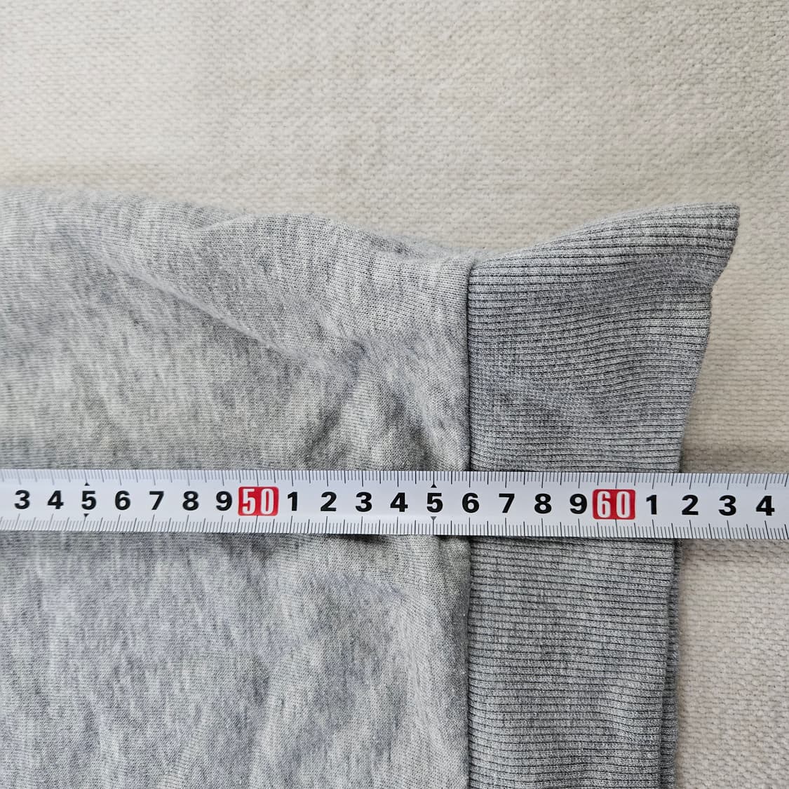 [L] 아디다스 삼선 그레이 기모 맨투맨 0115YH1 상품이미지8