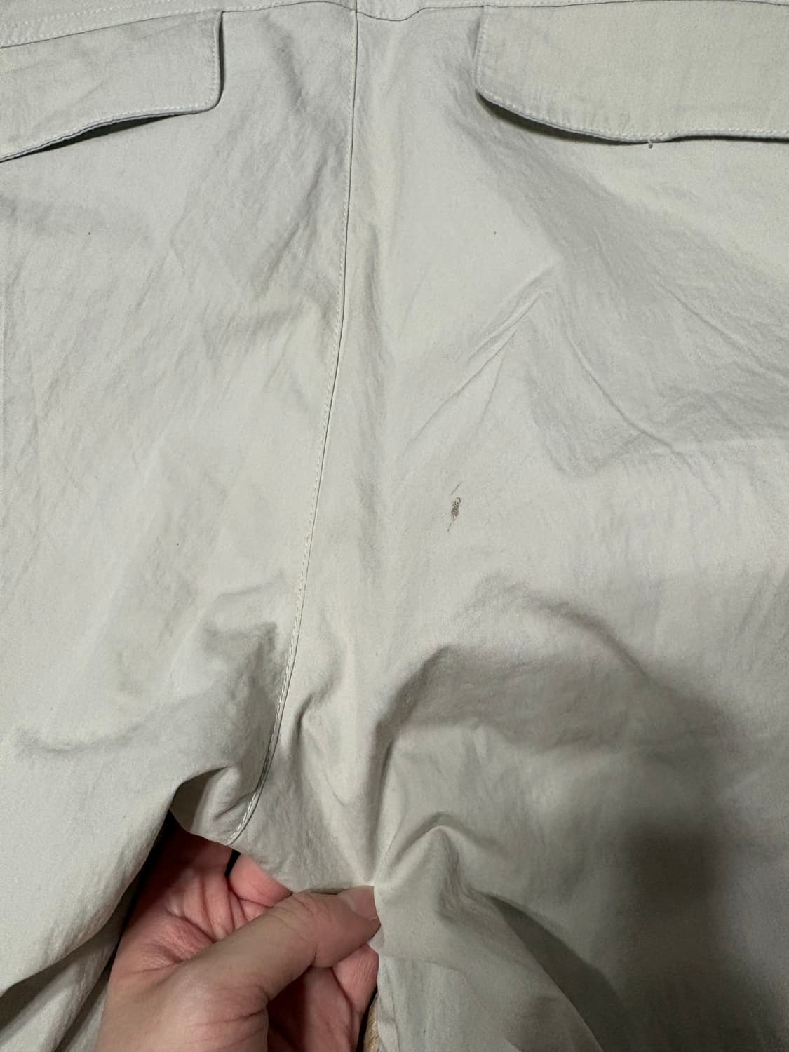 코이세이오 퍼커링팬츠 아이보리 상품이미지7