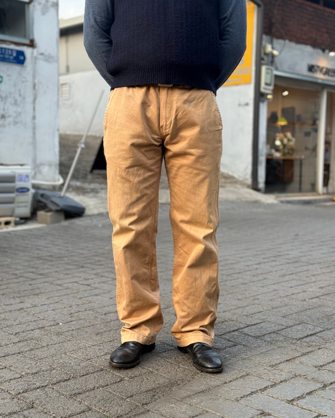 Cat's Paw by 슈가케인 40-50‘s 복각 치노팬츠 32 상품이미지9