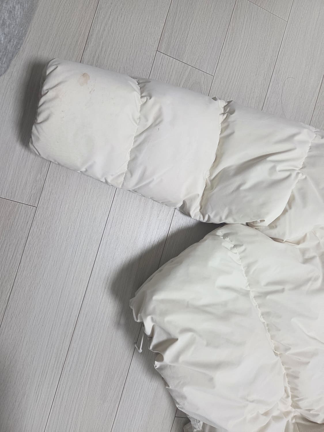 노스페이스 W 로프티 다운 자켓 화이트 M 상품이미지3