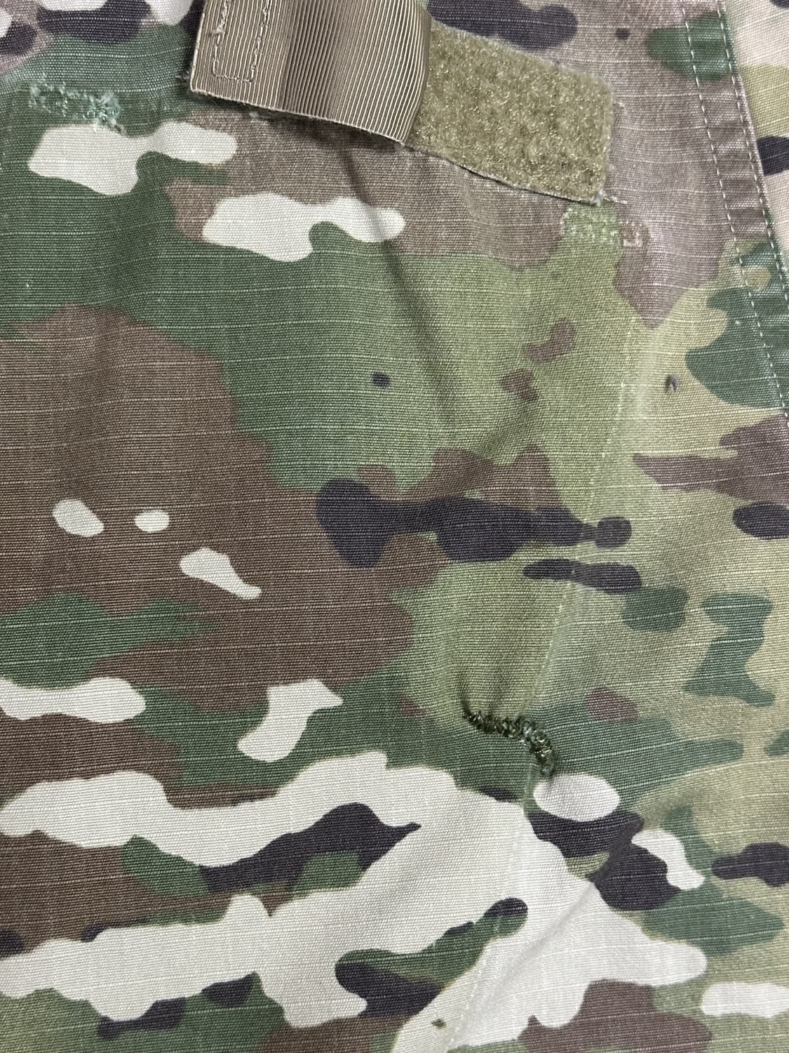 미군 OCP 멀티캠 전투복 상의 (XS/S) (S) 상품이미지5