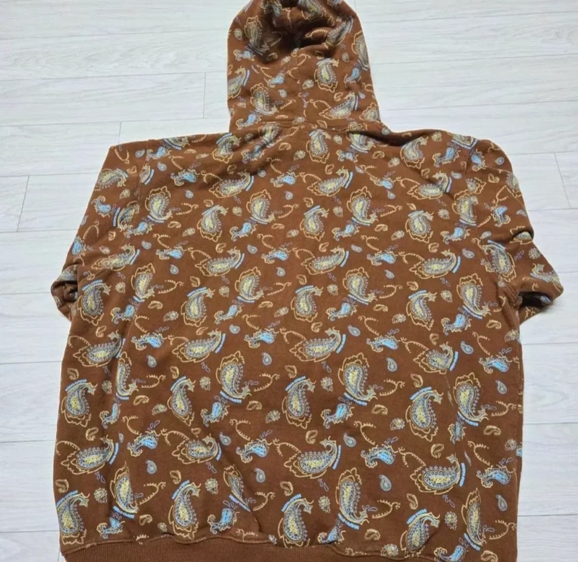 디스이즈네버댓 페이즐리 후드티 L 상품이미지3