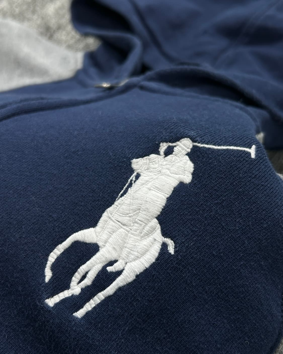 폴로 랄프로렌 빅포니 네이비 후드집업  상품이미지3