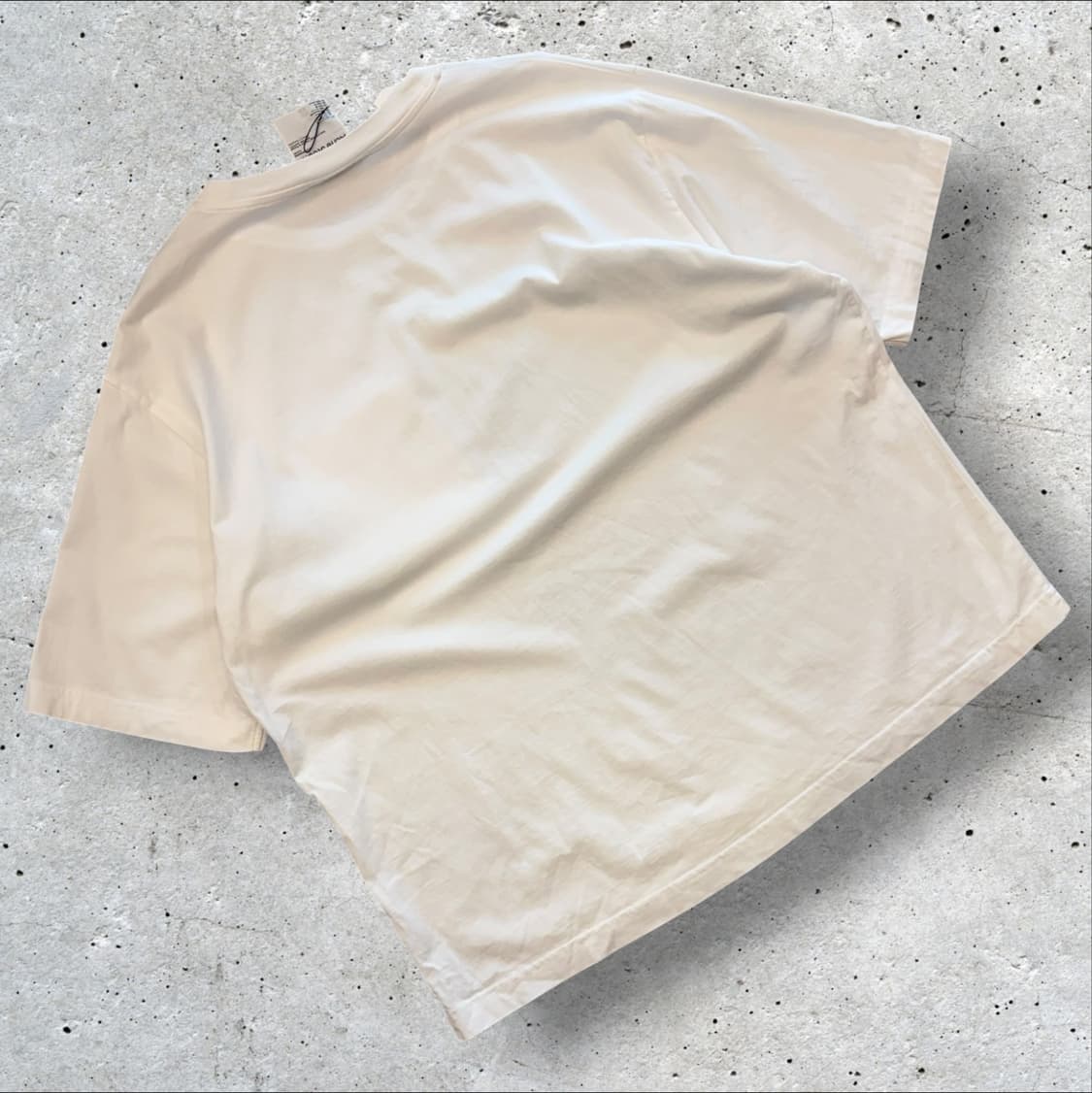 [M] 아크네 스튜디오 포켓 반팔 티셔츠 화이트 D674 상품이미지2