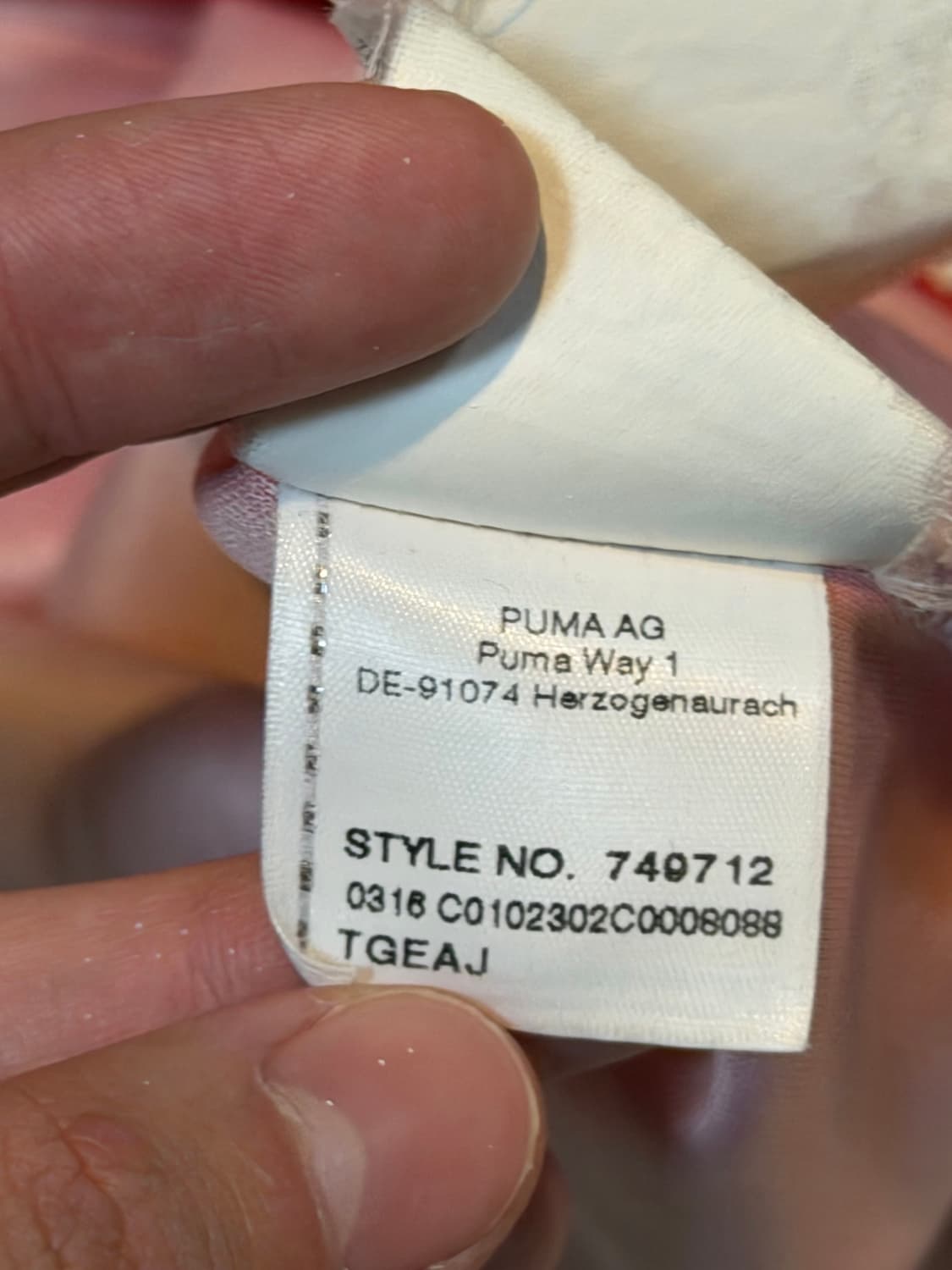 푸마 16-17 아스날 홈 유니폼 노마킹 져지 상품이미지5